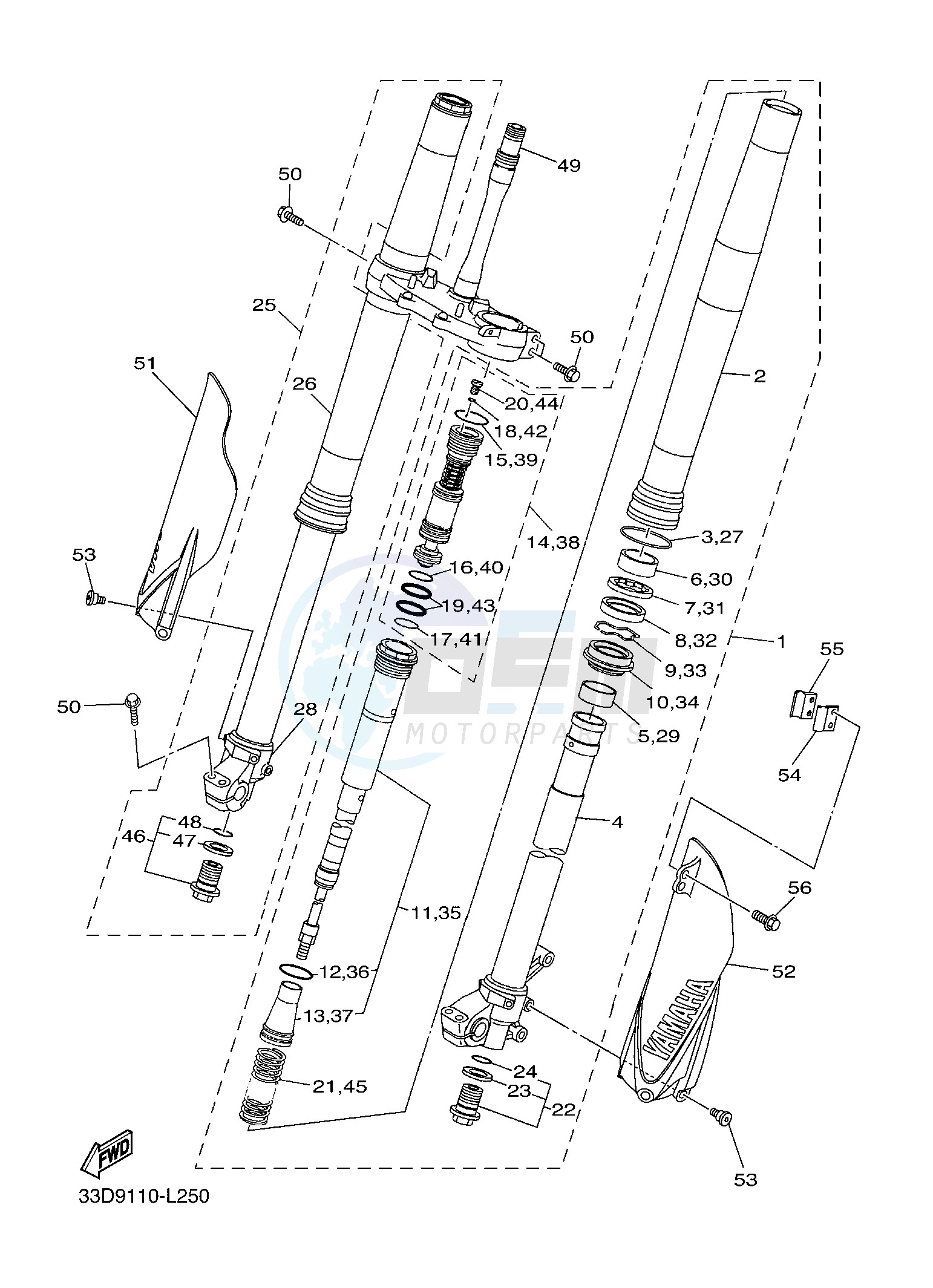 FRONT FORK image