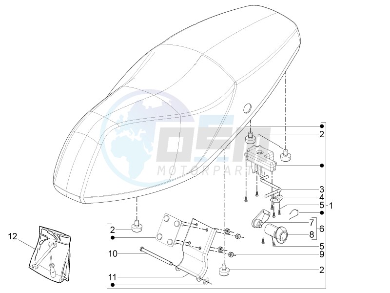 Saddle/seats image