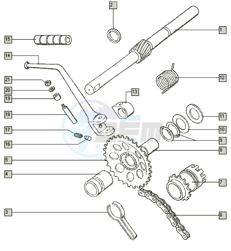 Starter mechanism image