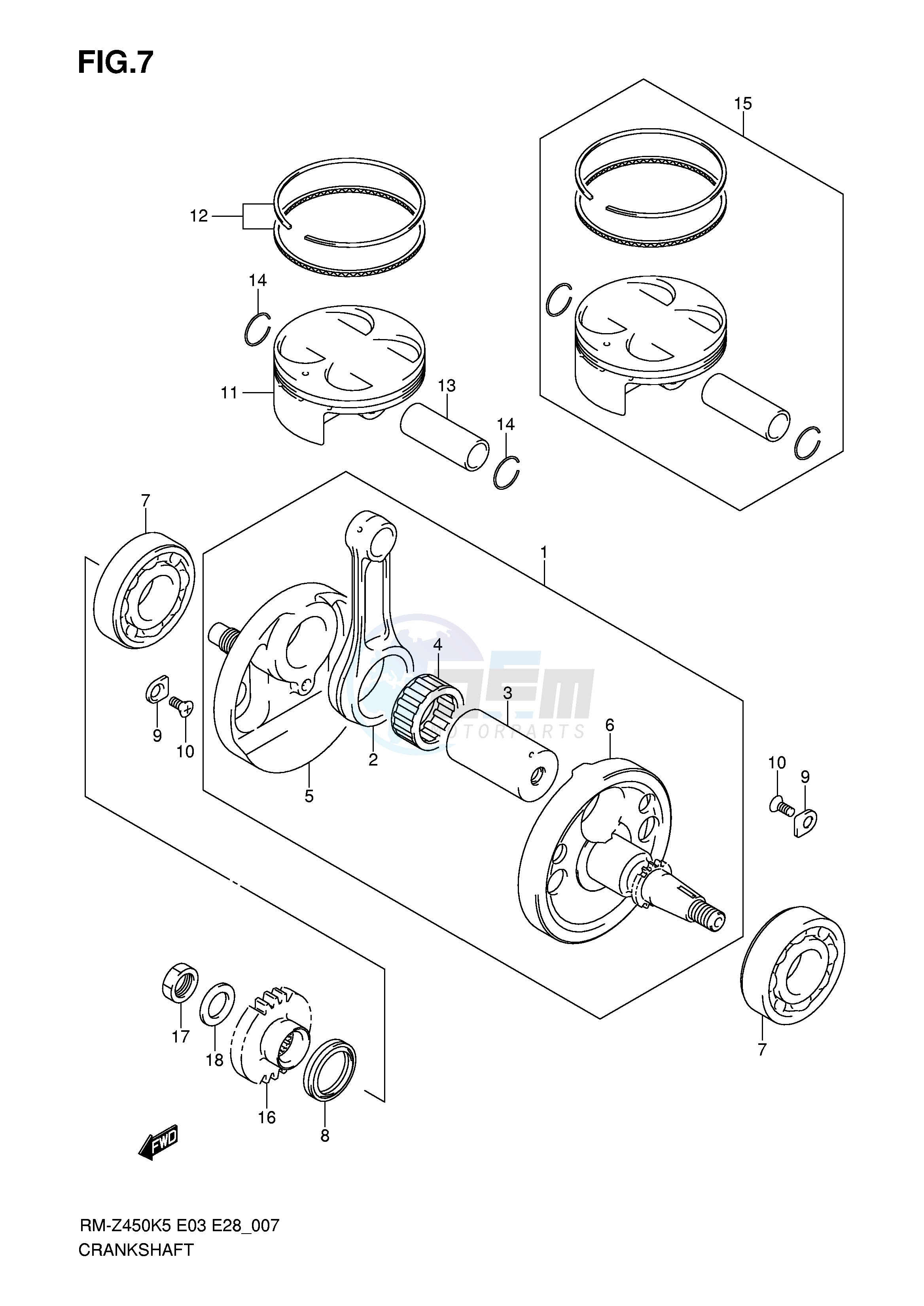 CRANKSHAFT blueprint