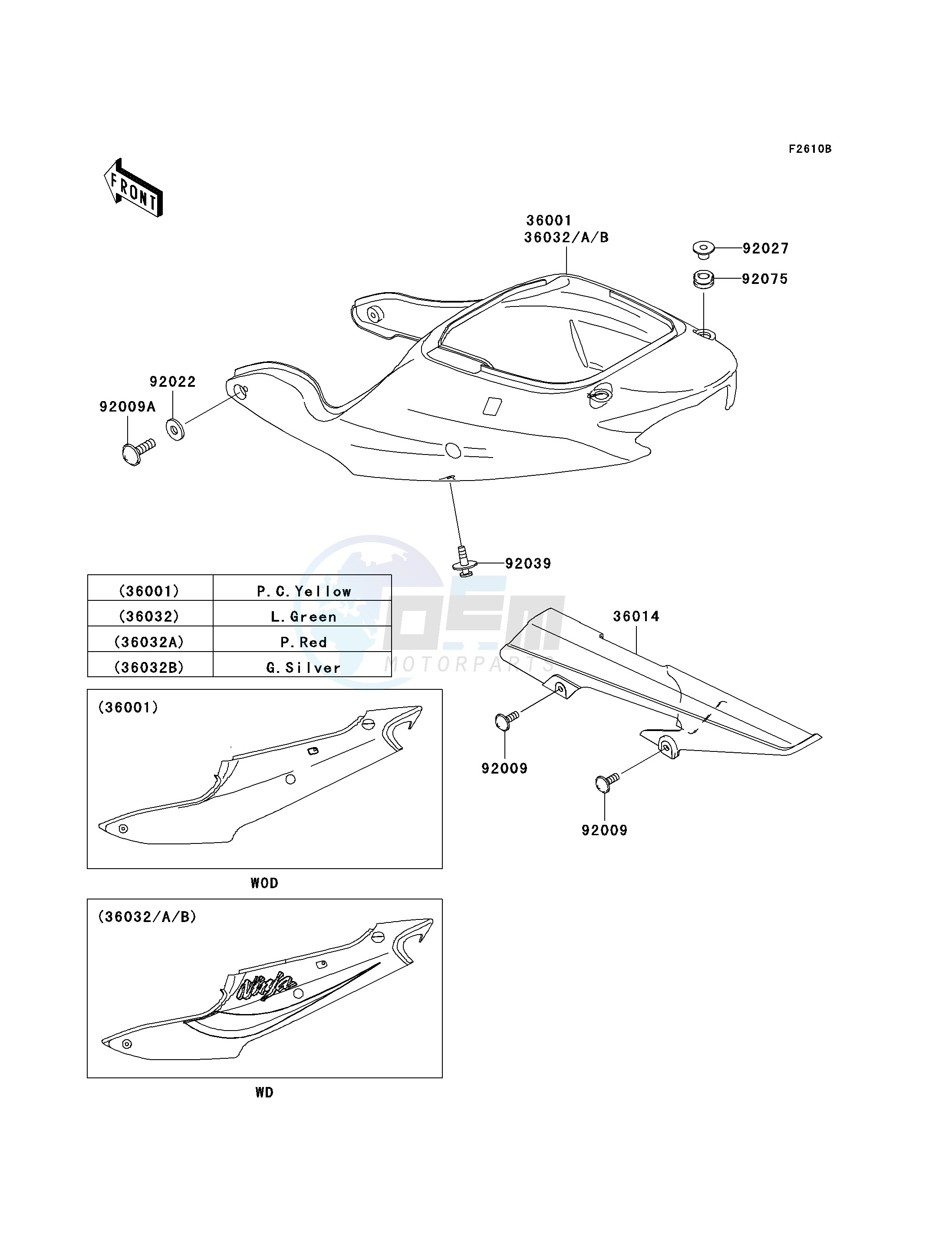 SIDE COVERS_CHAIN COVER-- ZX600-J3- - blueprint