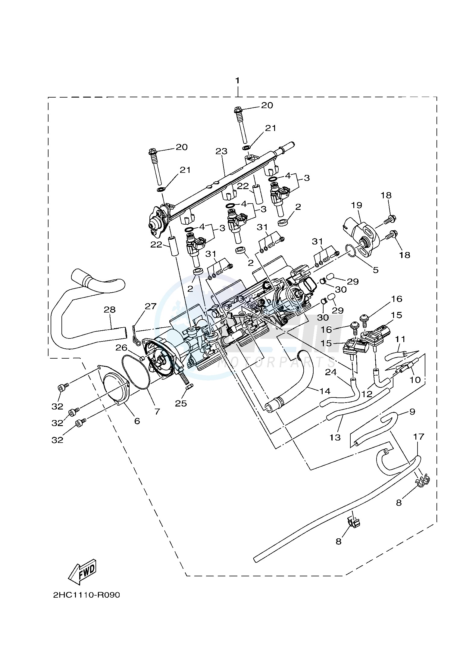 THROTTLE BODY ASSY 1 image