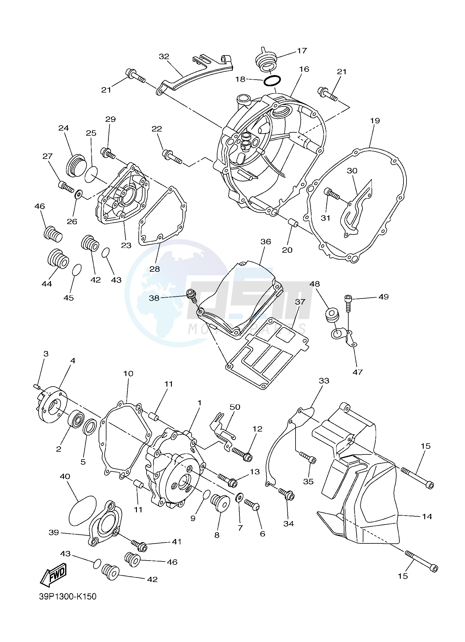 CRANKCASE COVER 1 image