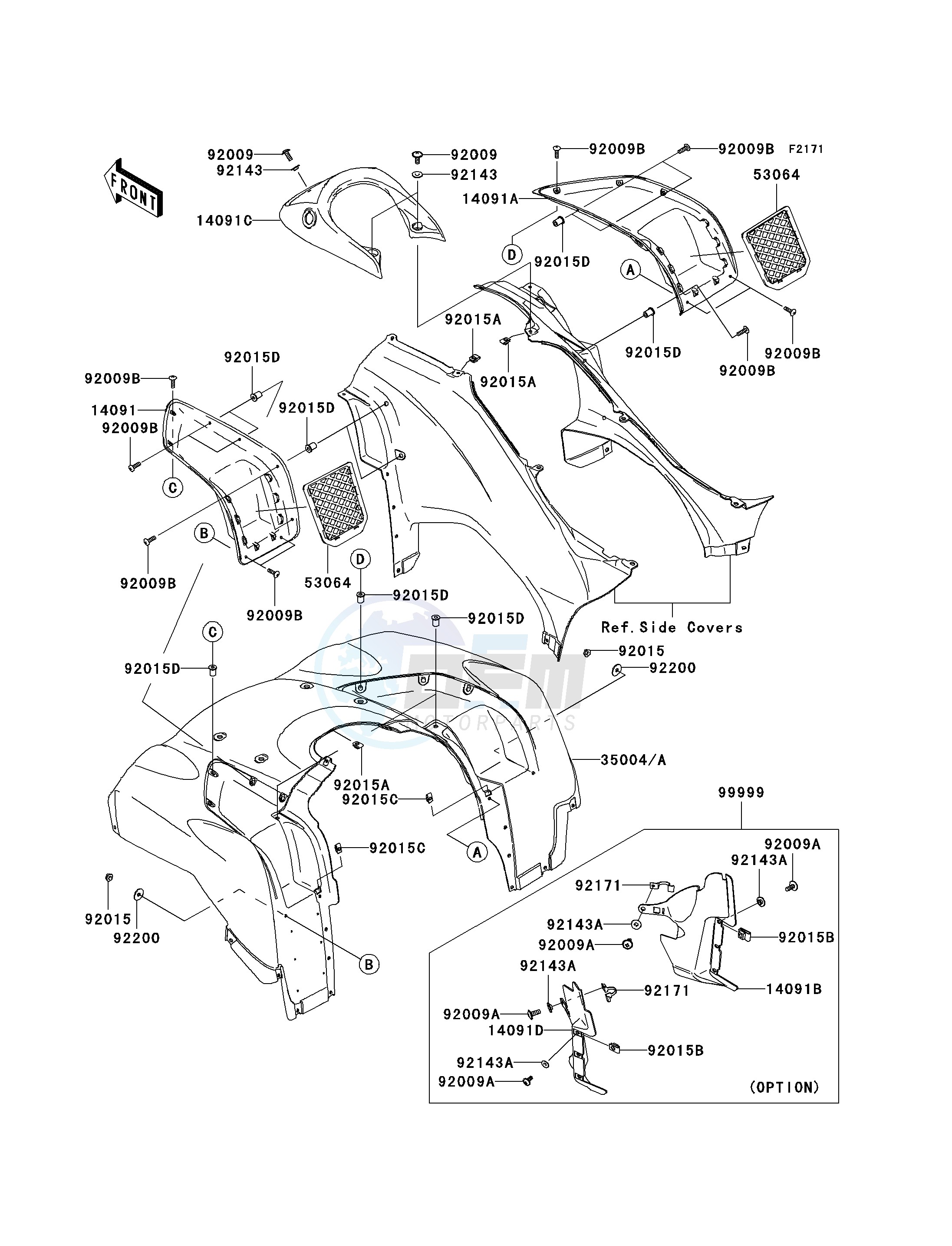 FRONT FENDER-- S- - image