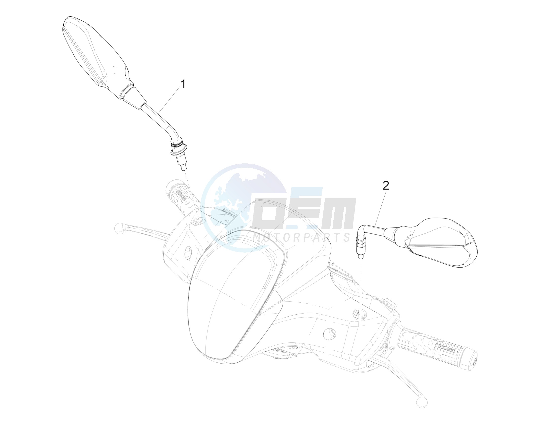 Driving mirror/s image