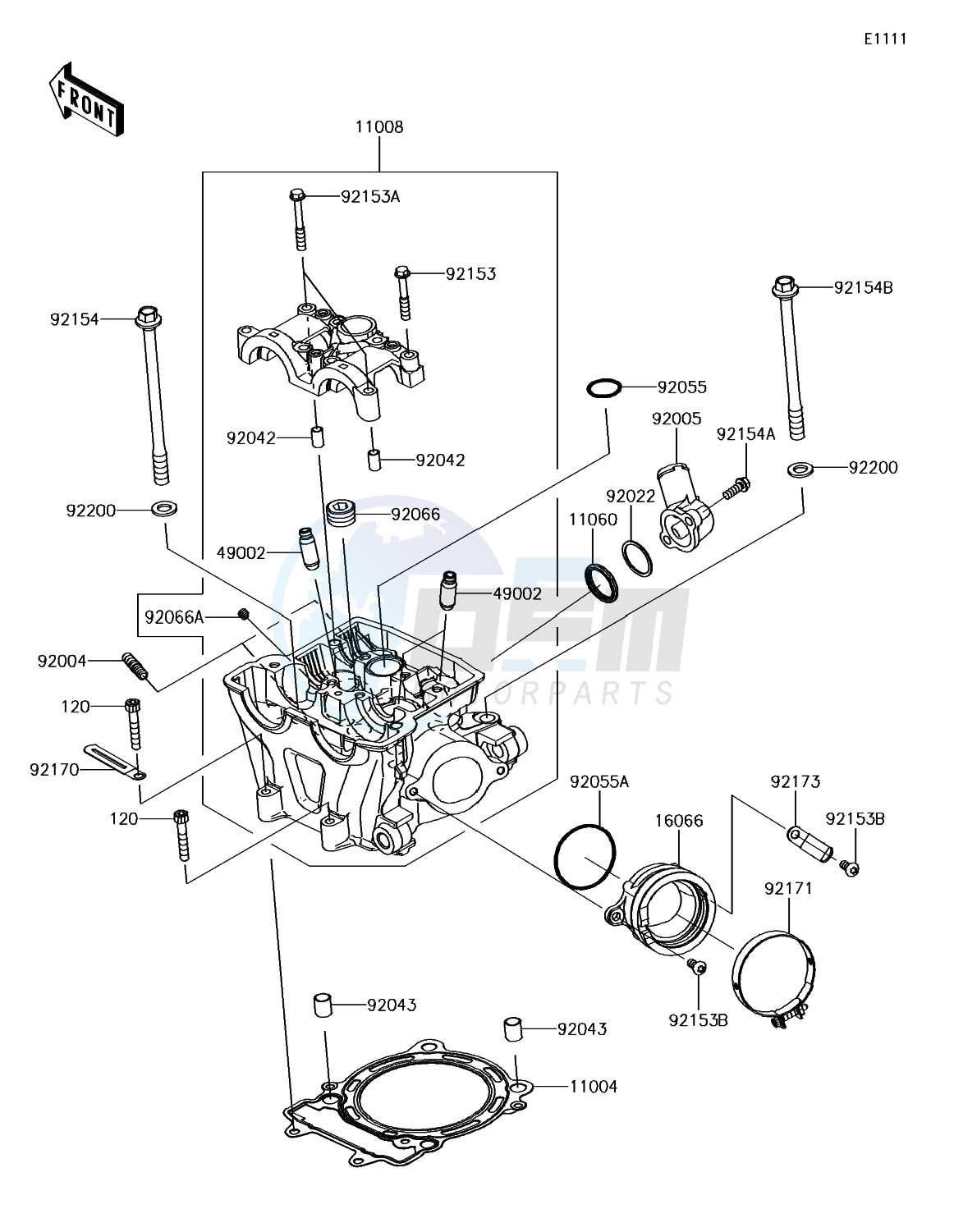 Cylinder Head blueprint