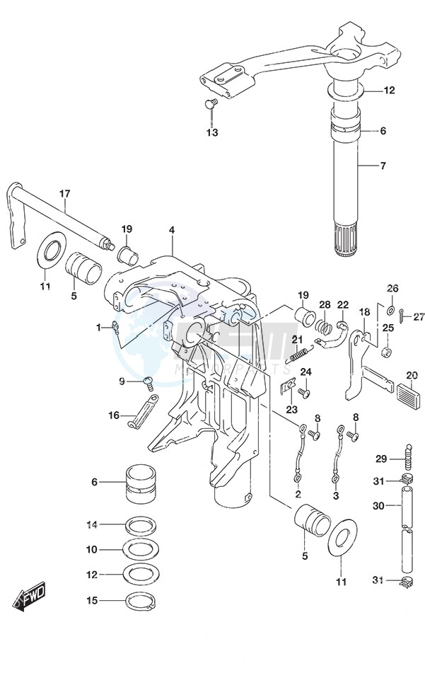 Swivel Bracket SS Model image