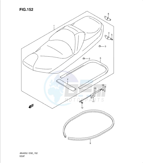 SEAT (AN400AL1 E24) blueprint