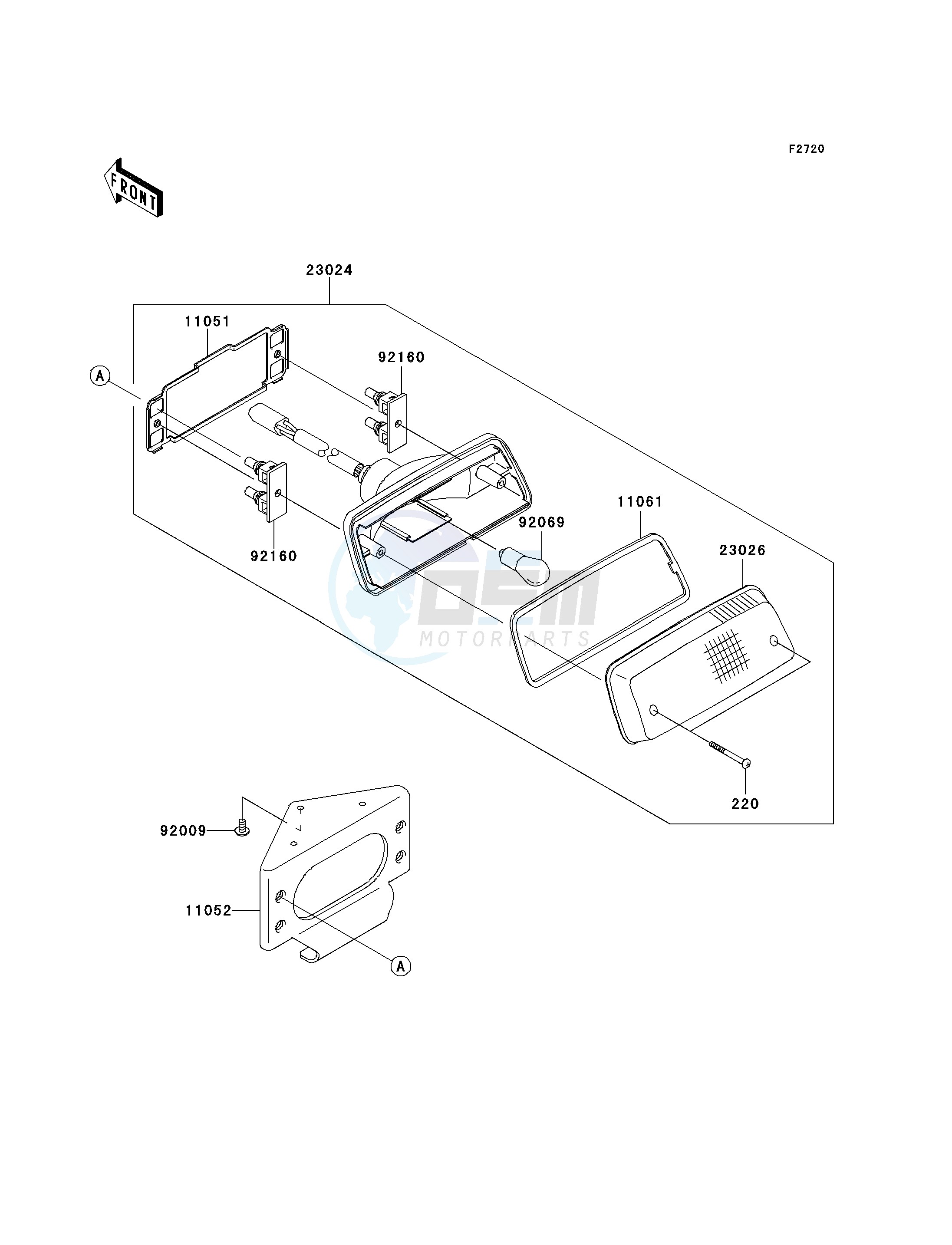 TAILLIGHT-- S- - blueprint