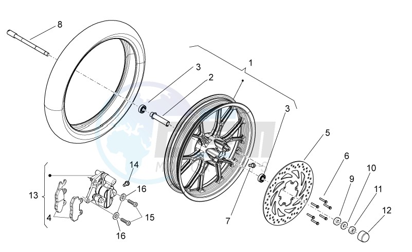 Front wheel II image