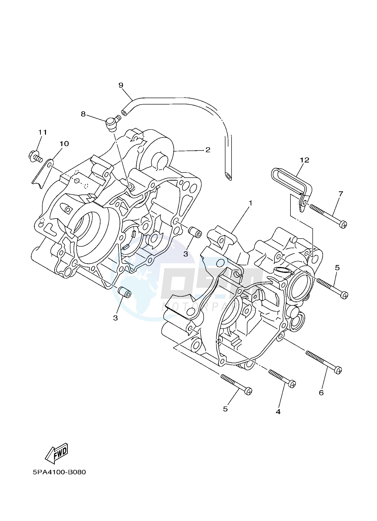 CRANKCASE blueprint