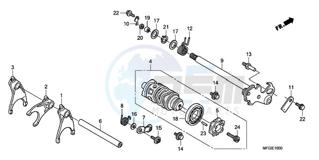 GEARSHIFT DRUM image