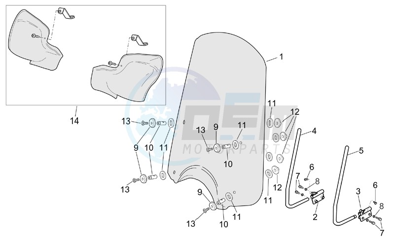 Front body - Handguard II blueprint