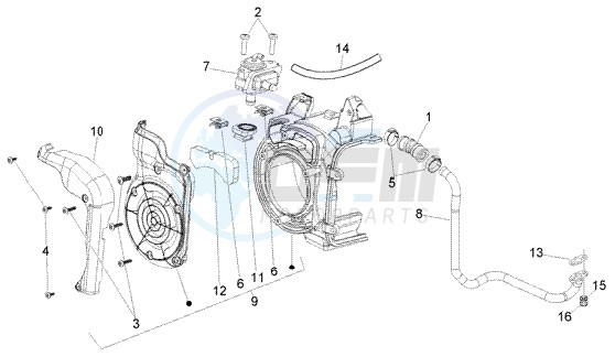 Secondary air box blueprint