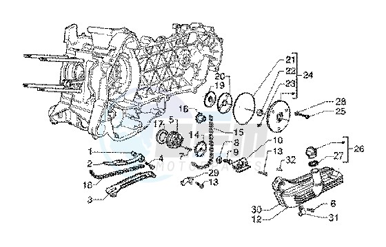 Pump group-oil pan image