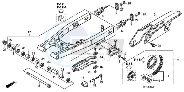 SWINGARM blueprint