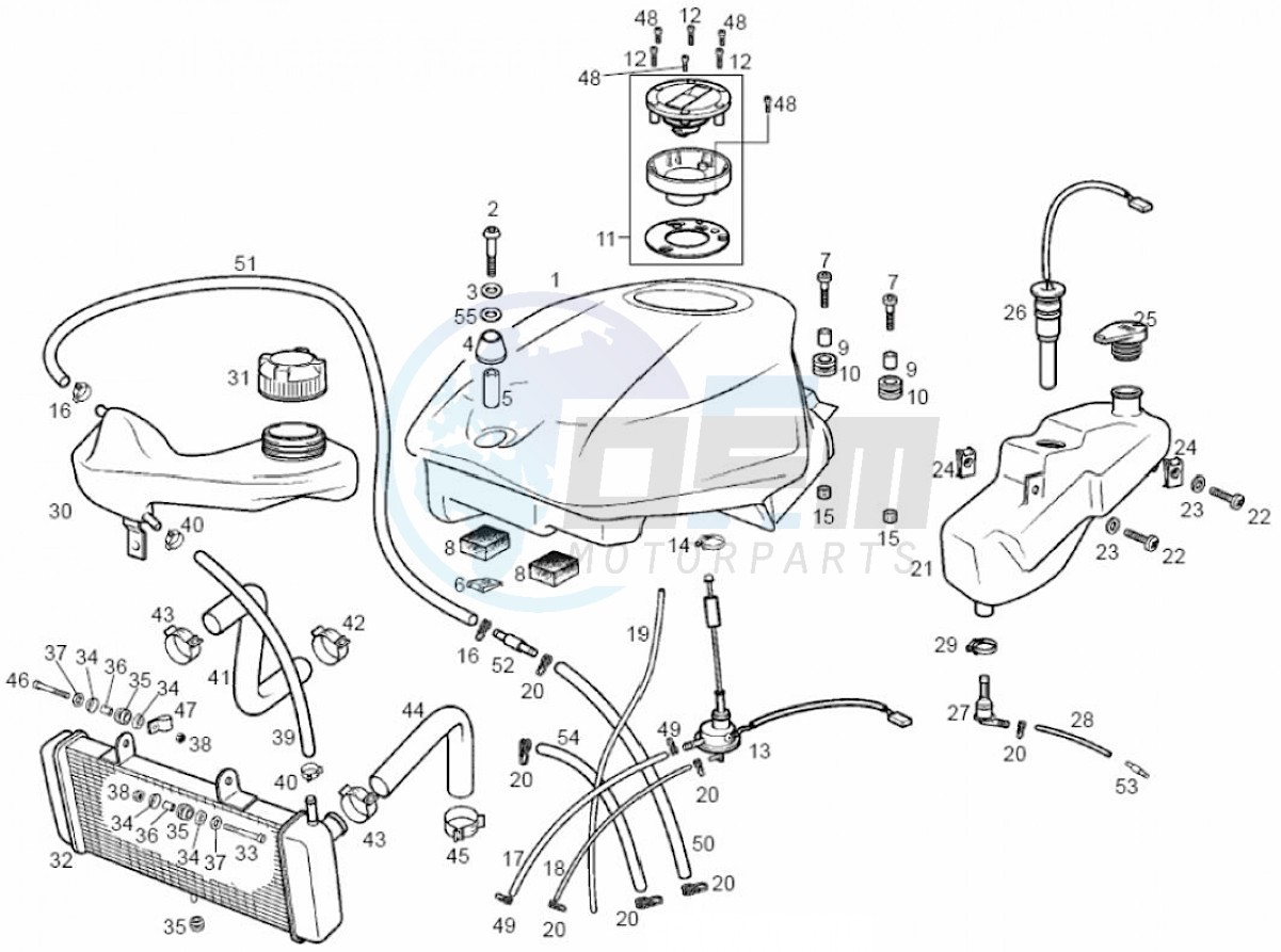 Fuel tank (Positions) blueprint