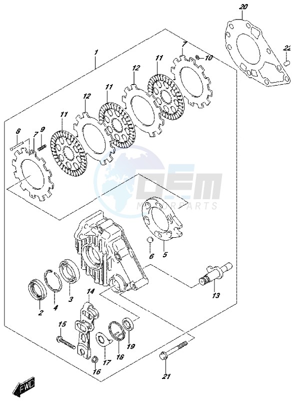 REAR BRAKE image