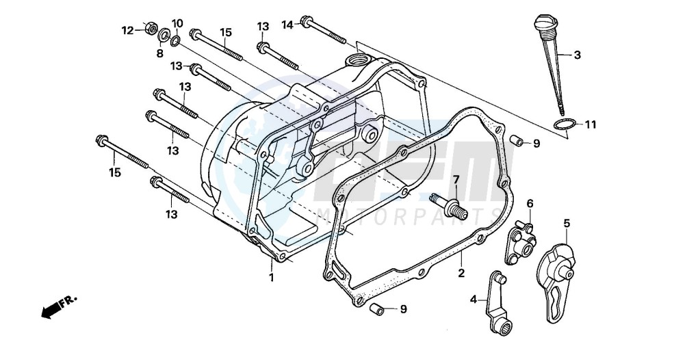 RIGHT CRANKCASE COVER image