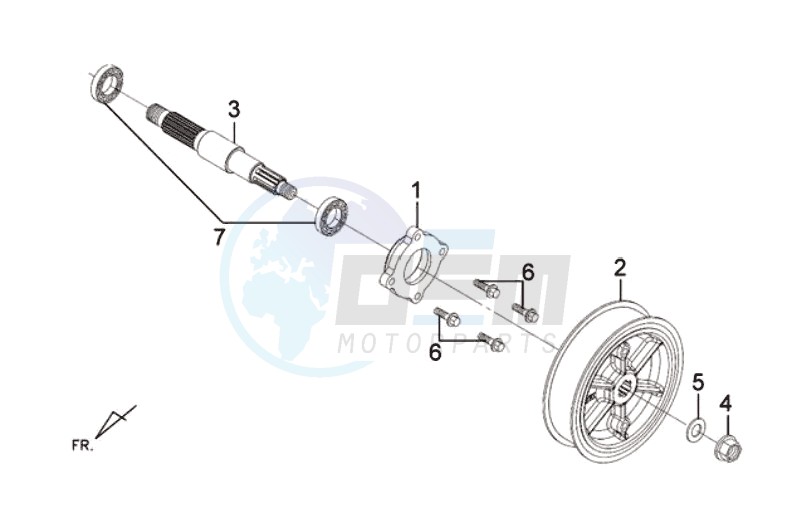 DRIVE PULLEY image