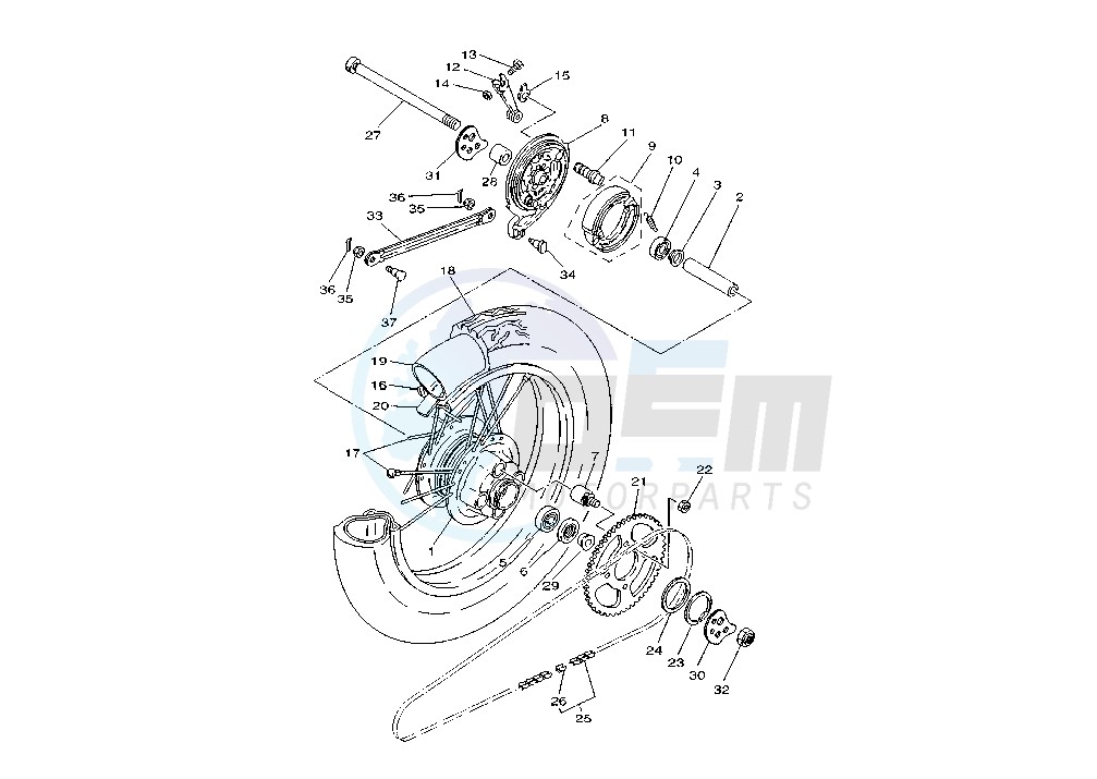 REAR WHEEL image