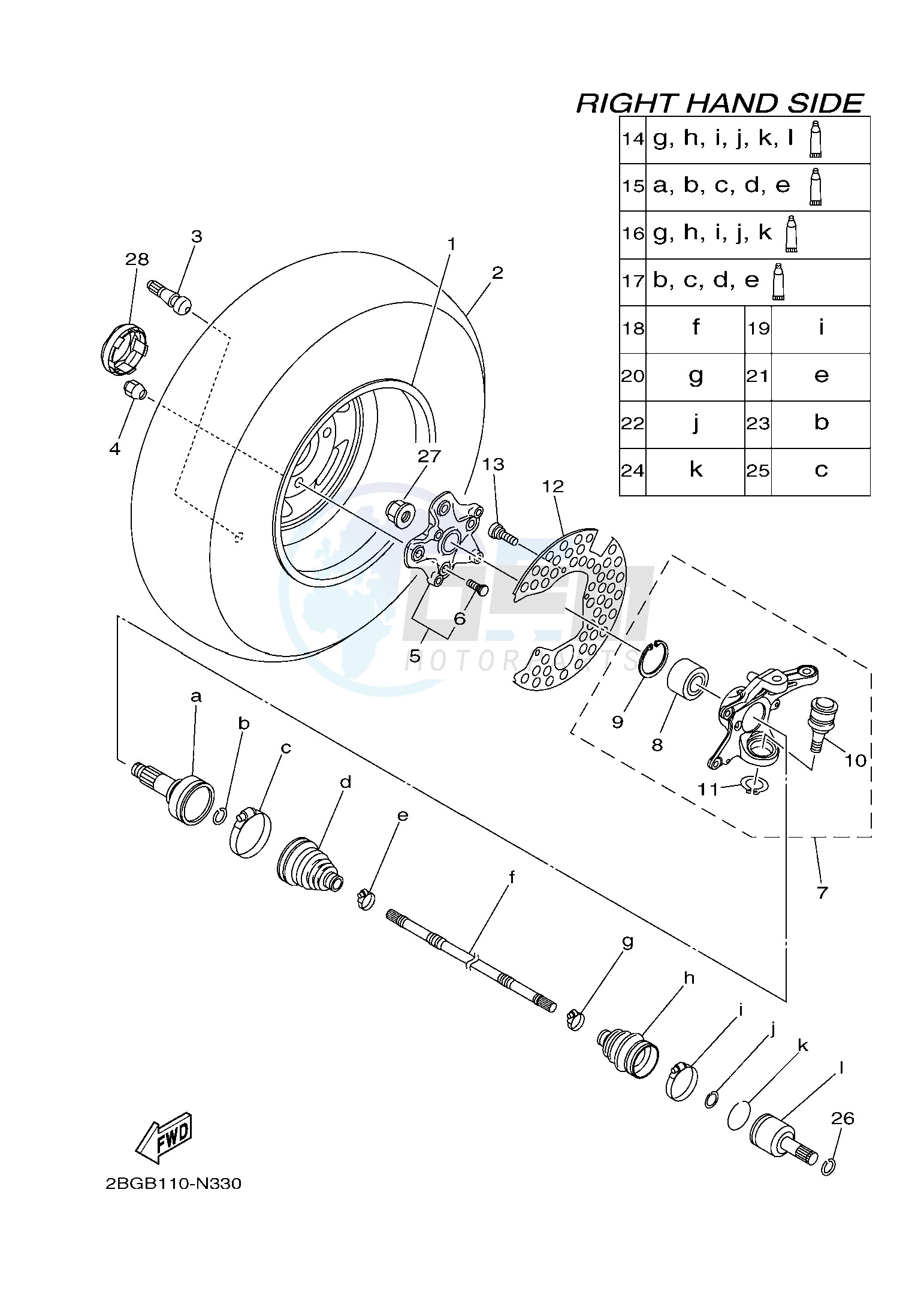 FRONT WHEEL 2 image