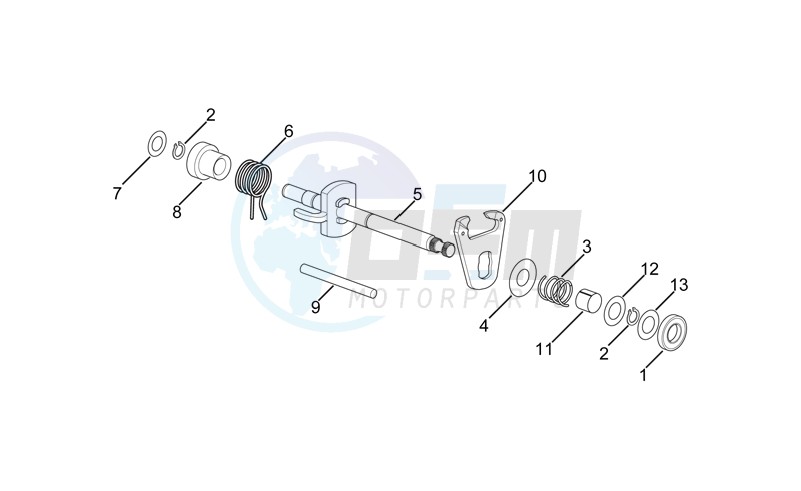 Gear box selector blueprint