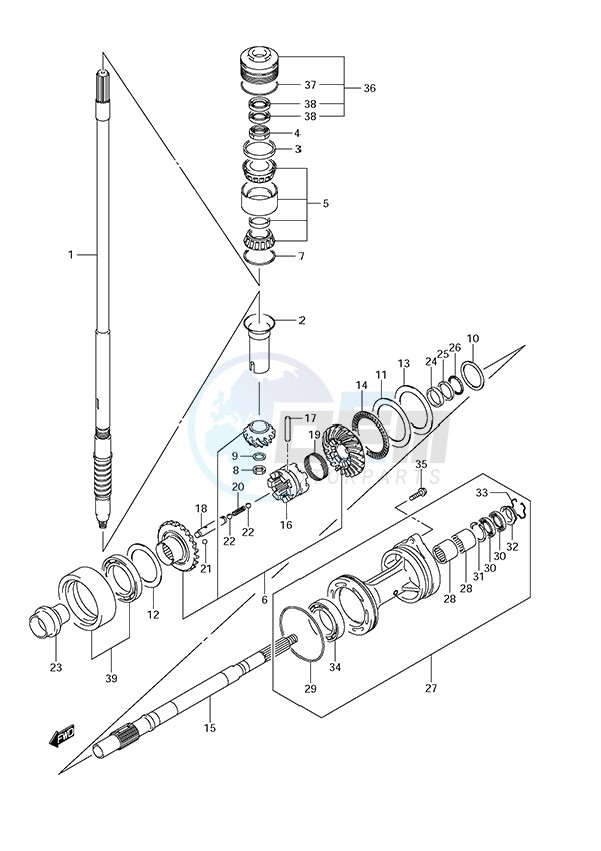 Transmission (C/R) image