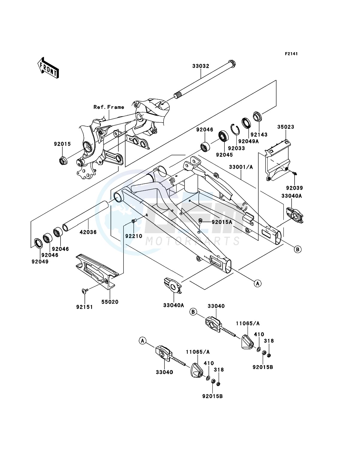 Swingarm blueprint