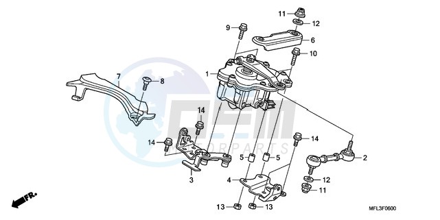 STEERING DAMPER image