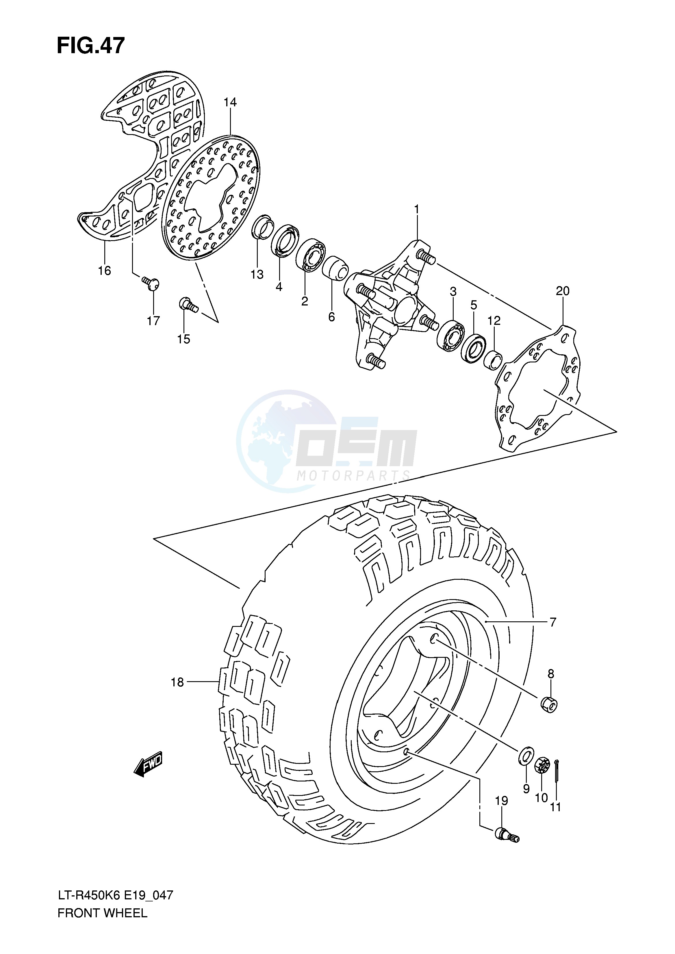 FRONT WHEEL image