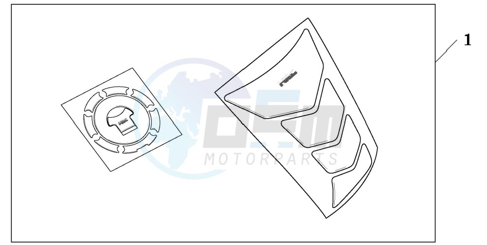 TANKPAD / FUEL LID COVER image