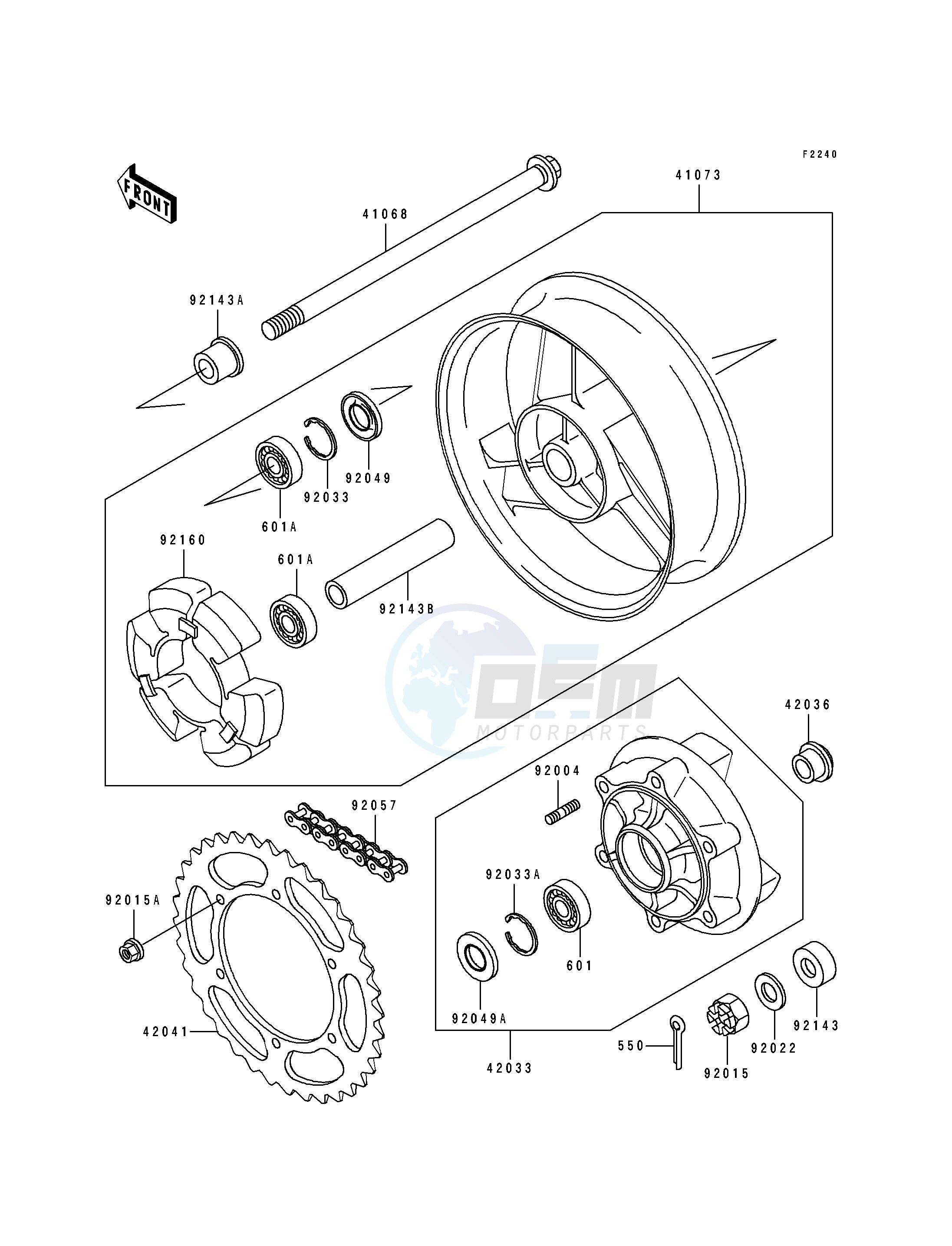 REAR HUB image