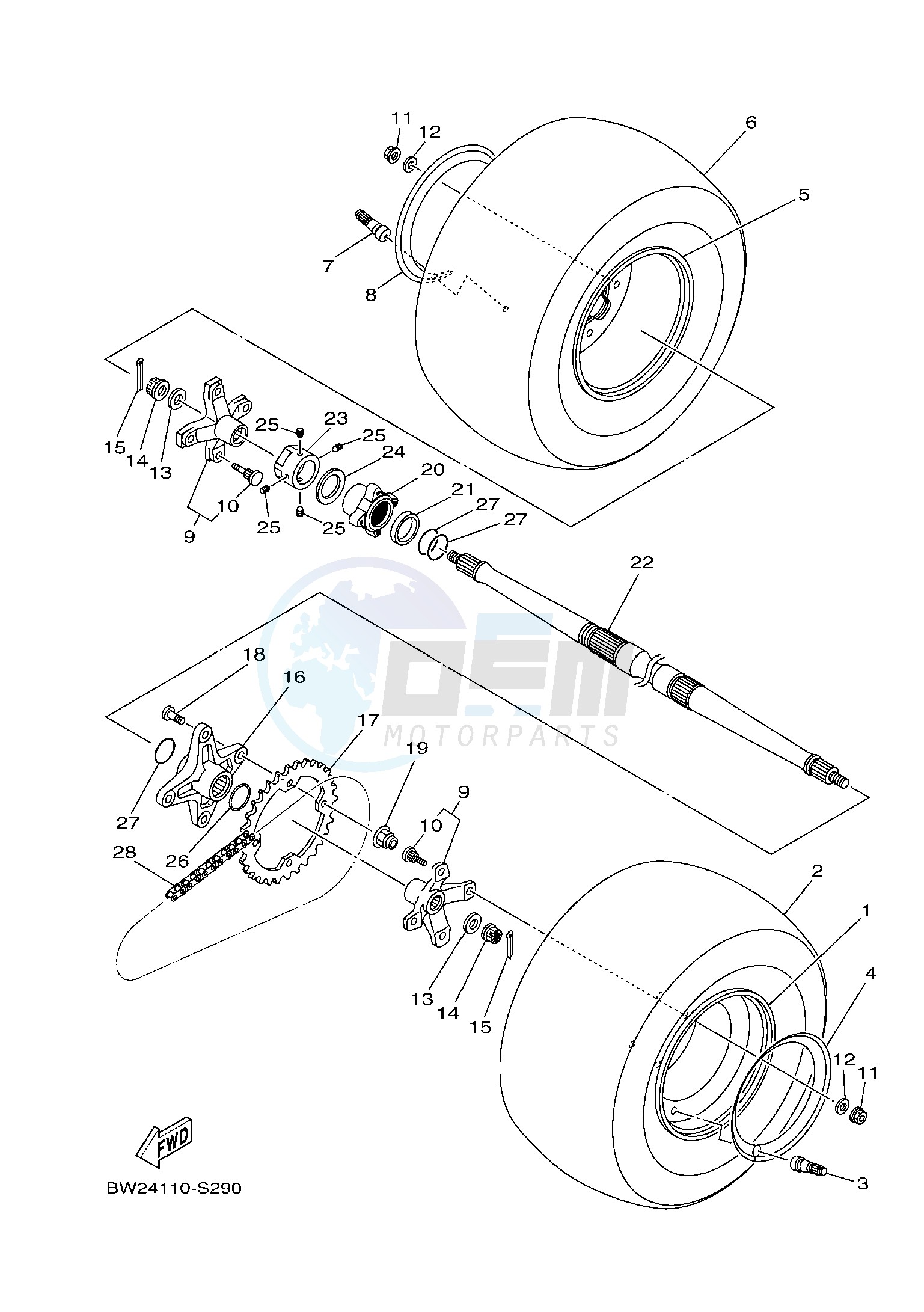 REAR WHEEL image