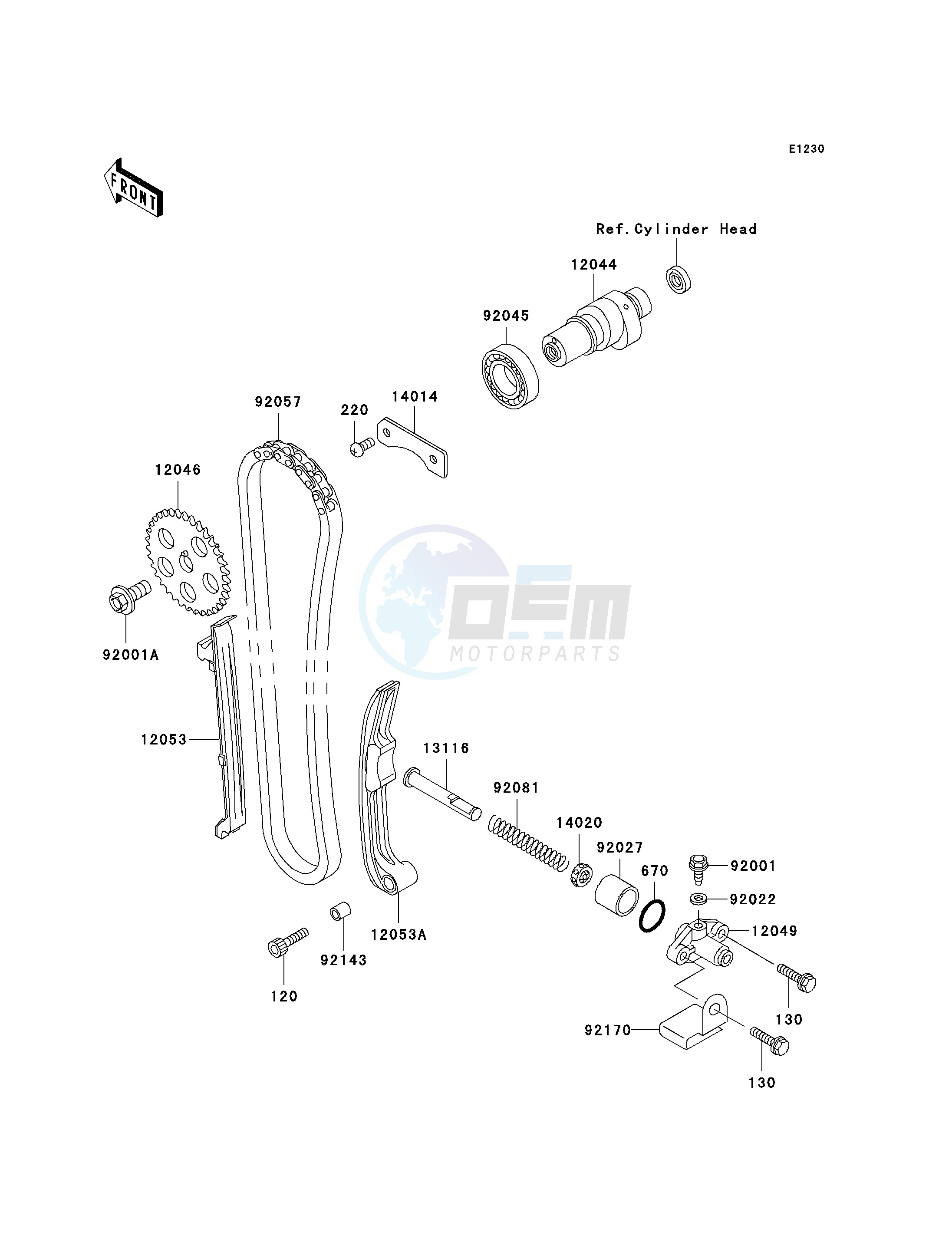 CAMSHAFT-- S- -_TENSIONER blueprint