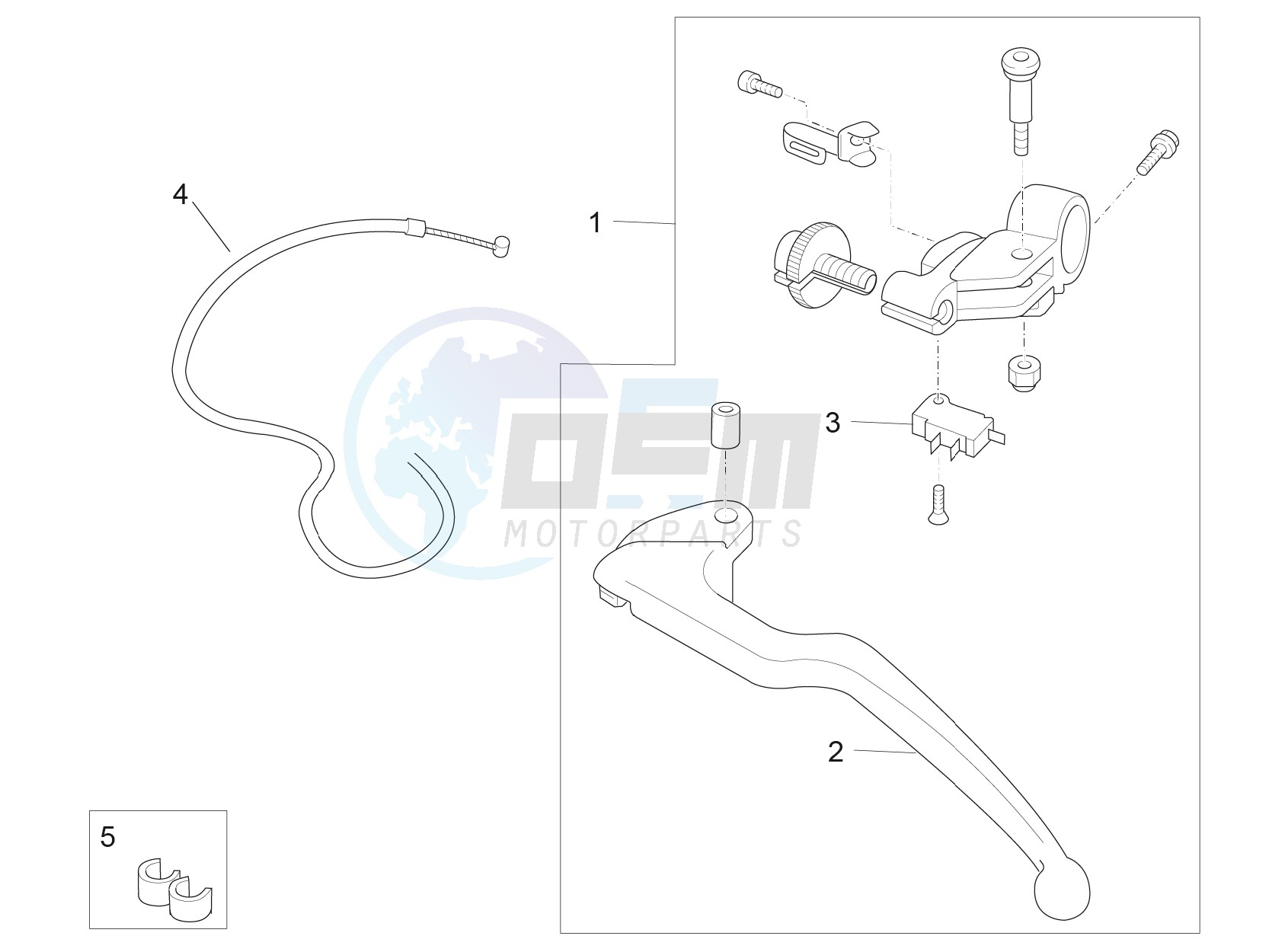 Clutch lever image