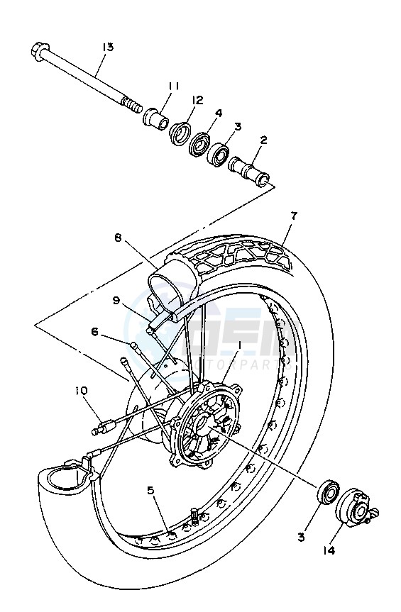 FRONT WHEEL image