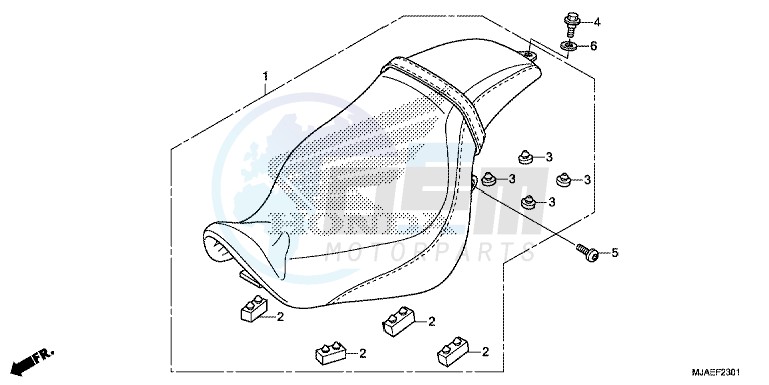 SEAT (VT750C2B/ C2S) blueprint