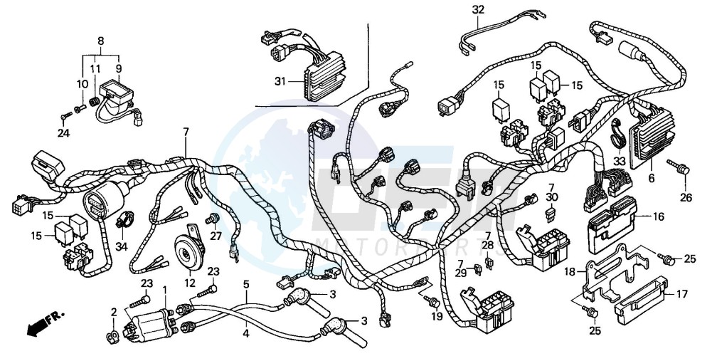 WIRE HARNESS (FJS6001/2/D3/D4/D5) blueprint