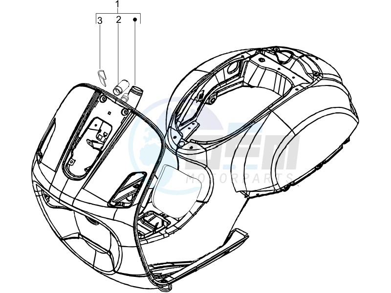 Frame - bodywork blueprint