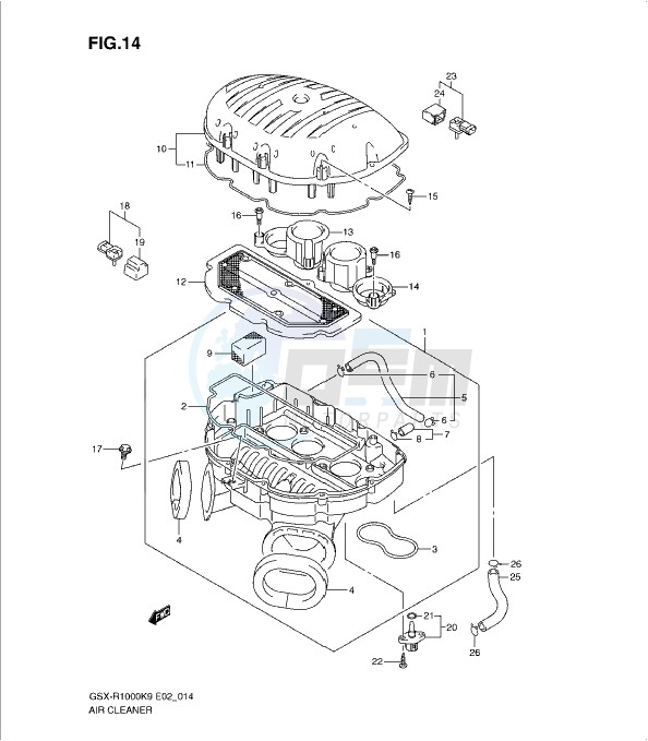 AIR CLEANER image