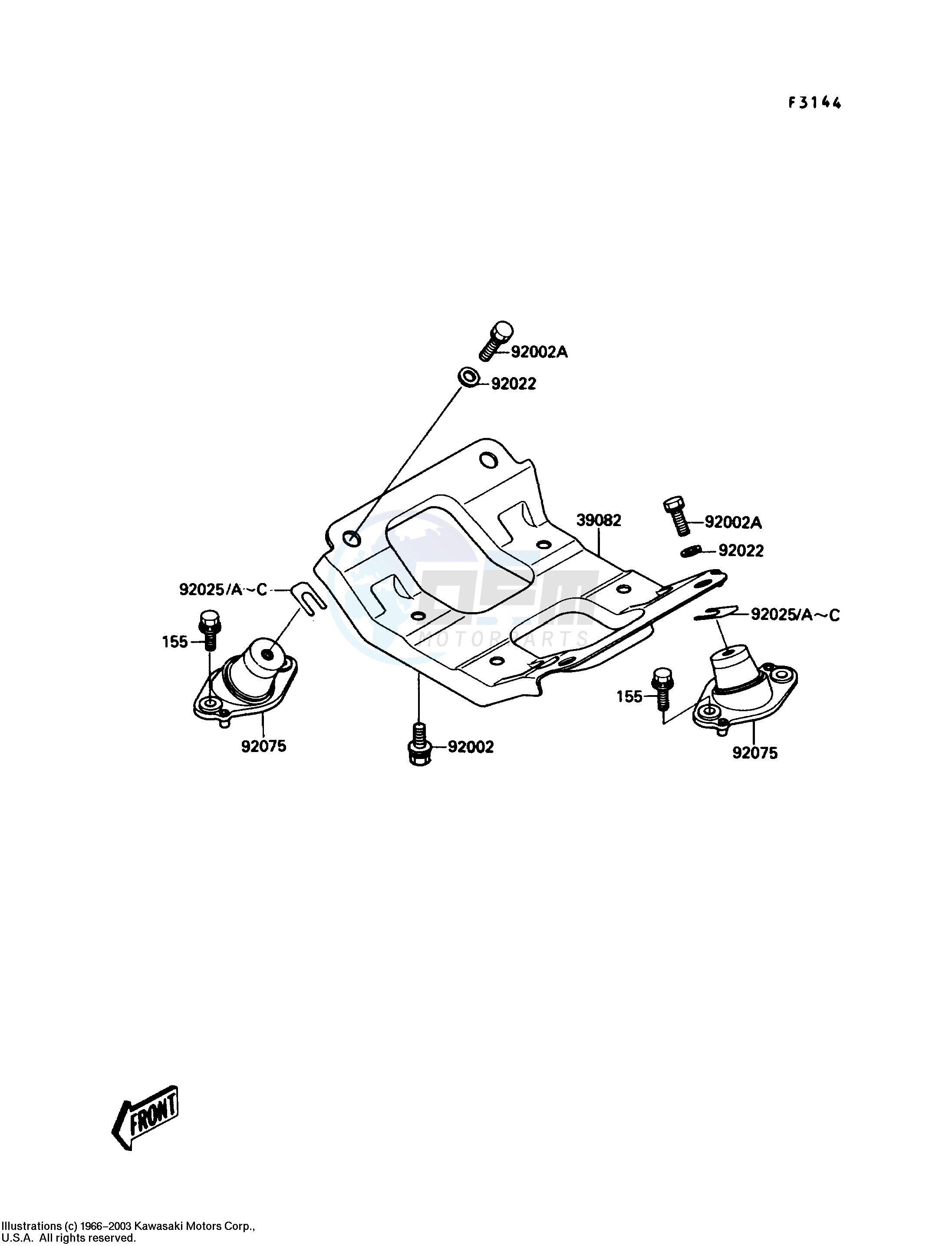 ENGINE MOUNT image