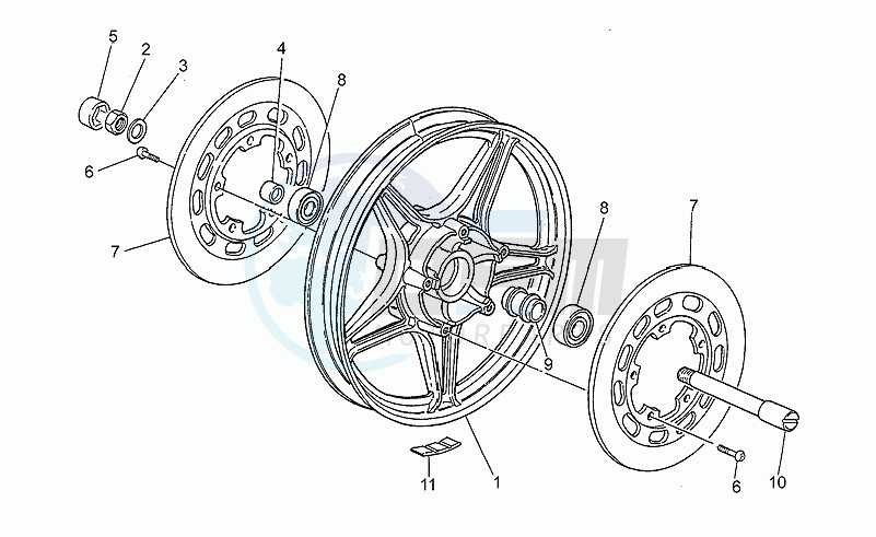 Front wheel, 2nd series image
