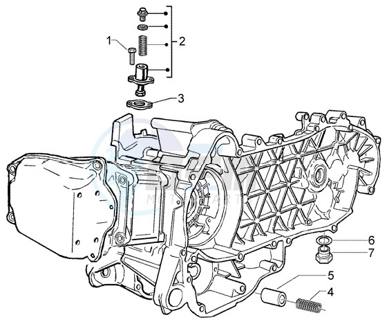 By-pass valve - Chain tightener image