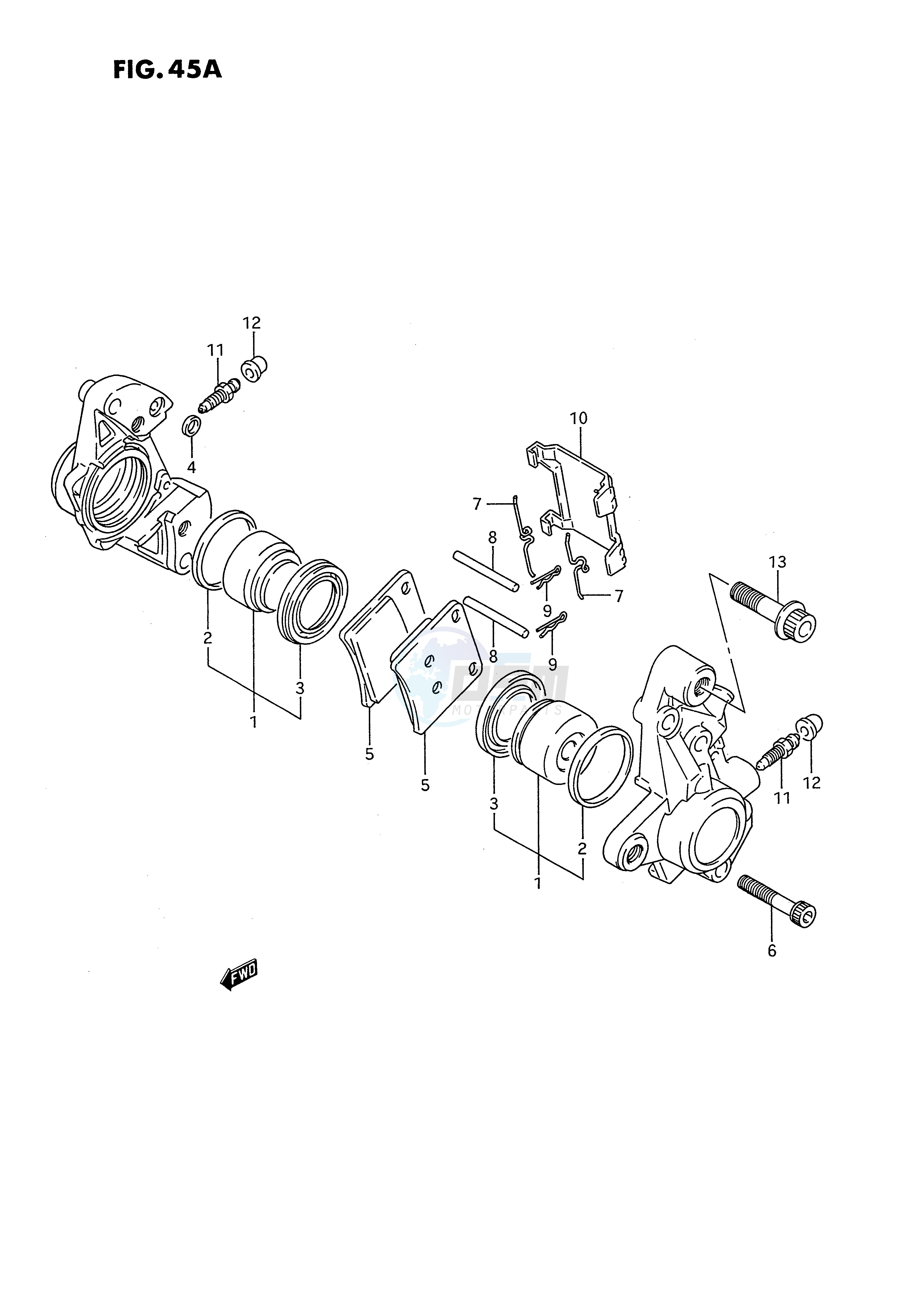 FRONT CALIPERS (MODEL K L M N) image