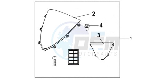 WINDSCREEN CLEAR blueprint