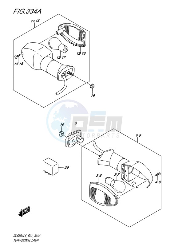 TURNSIGNAL LAMP image