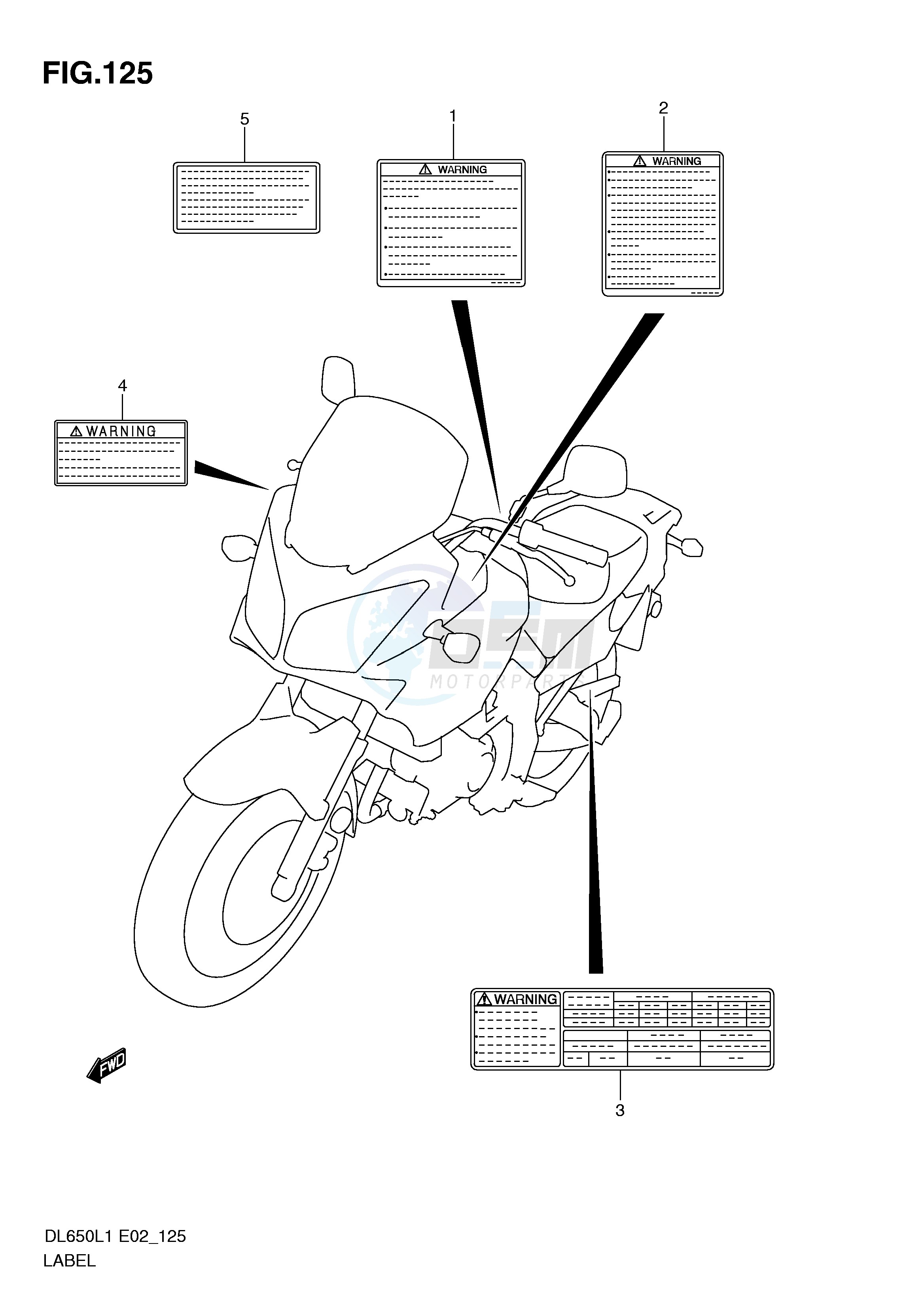 LABEL (DL650AL1 E19) blueprint