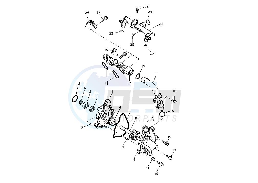 WATER PUMP blueprint