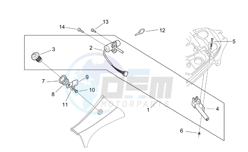 Lock hardware kit blueprint